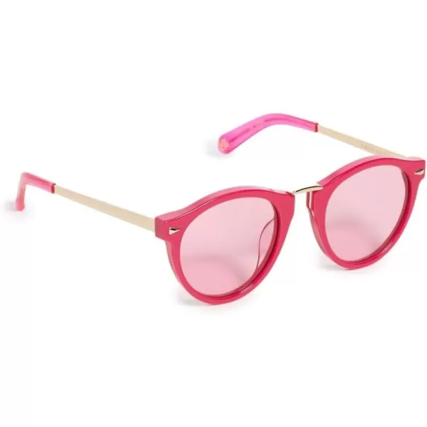 Karen Walker Womens Helter Skelter 22 SunglassesPink