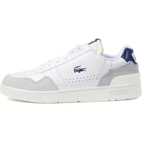 Lacoste Mens TClip 223 5 SMA SneakersWhiteNavy