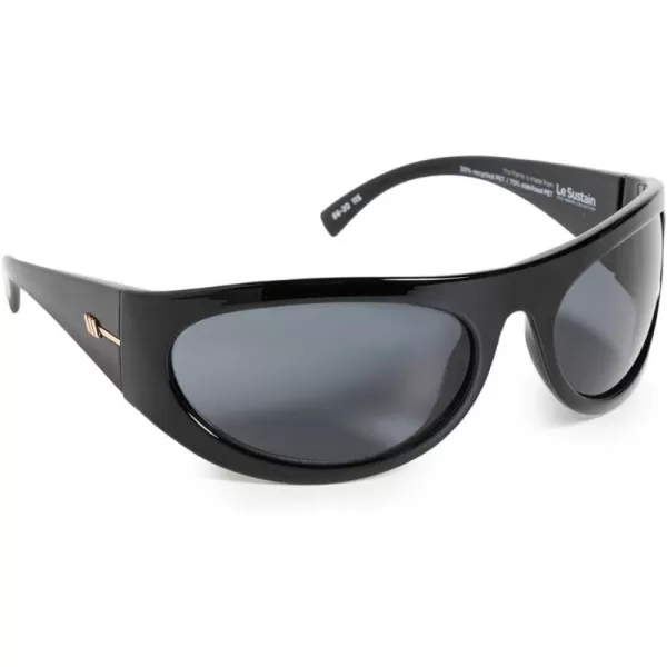 Le Specs Womens Trash Trix SunglassesBlack