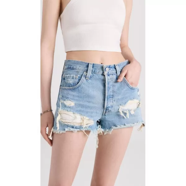 Levis Womens 501 Original Shorts  Fault Line  25Levis Womens 501 Original Shorts  Fault Line  25