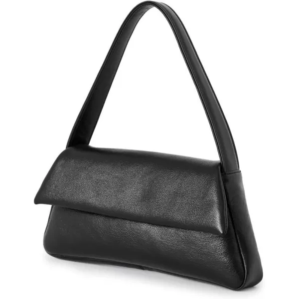 Liselle Kiss Womens Elliott Shoulder BagBlack Crushed