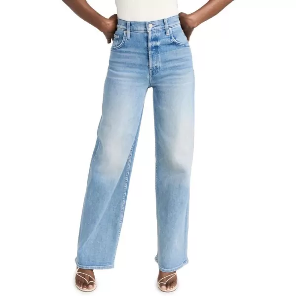 MOTHER Womens High Waisted Spinner Skimp JeansFish Out of Water