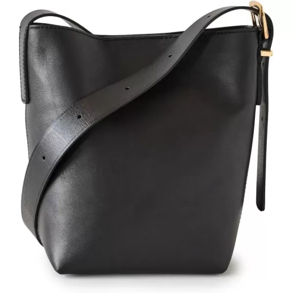 Madewell Womens The Essential Mini Bucket Tote in LeatherTrue Black