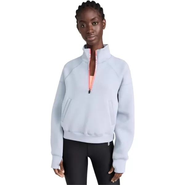 PE NATION Womens Pressback SweaterGray Dawn