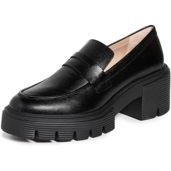 Stuart Weitzman Womens Soho LoafersBlack