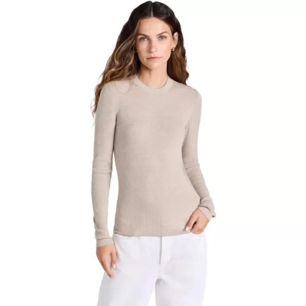 Theory Womens Mirzi SweaterClassic KhakiLight Oat