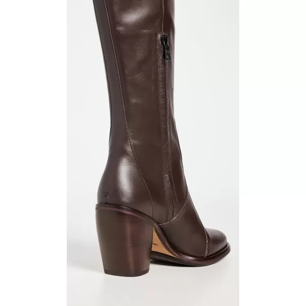 rag  bone Womens Mustang MidHeel Knee High BootsBrown