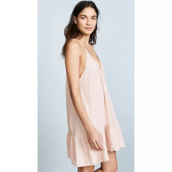 9seed Womens St Tropez Ruffle Mini DressDusty Rose