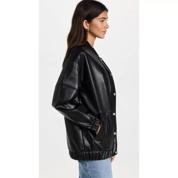 Avec Les Filles Womens Bomber JacketBlack