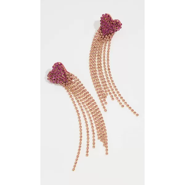 Deepa Gurnani Womens Deepa By Deepa Gurnani Divina EarringsFuchsia