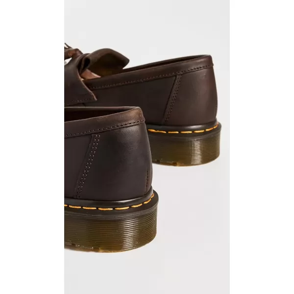 Dr Martens Adrian Dark Brown LoafersDark Brown Crazy Horse