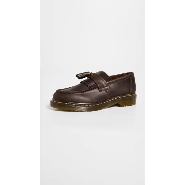 Dr Martens Adrian Dark Brown LoafersDark Brown Crazy Horse