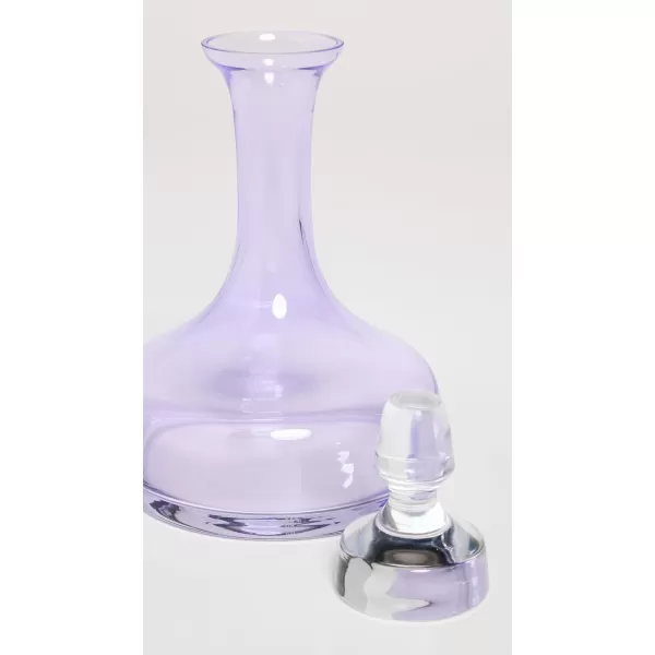 Estelle Colored Glass Womens Vogue Decanter Lavender Purple One SizeLavender