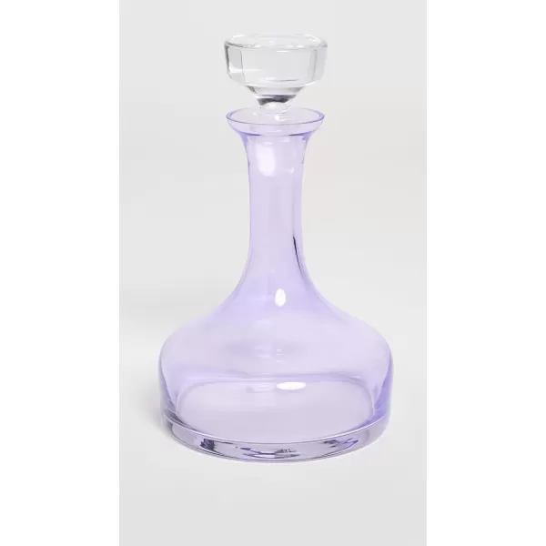 Estelle Colored Glass Womens Vogue Decanter Lavender Purple One SizeLavender