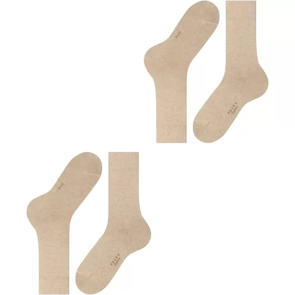 FALKE Men Happy 2Pack M SoBeige Sand Melange 4650