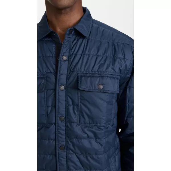 Faherty Mens Atmosphere Shirt JacketNavy