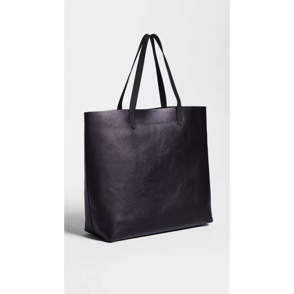 Madewell Womens The ZipTop Transport ToteTrue Black