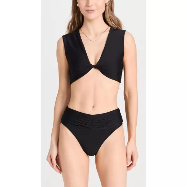 Ramy Brook Womens Oliwia Bikini TopBlack