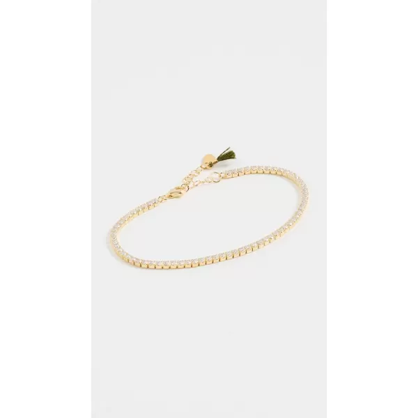 SHASHI Womens Tennis Braceletvermeil