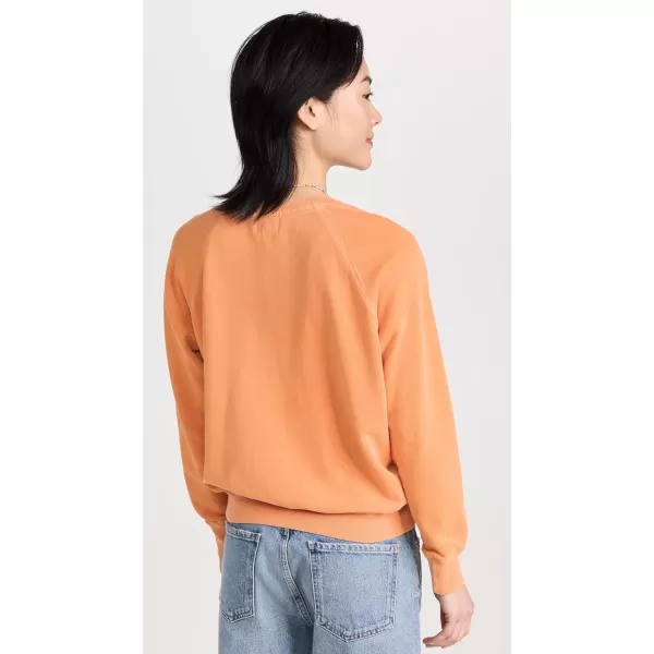 SUNDRY Womens Rainbow SweatshirtPigment Saffron