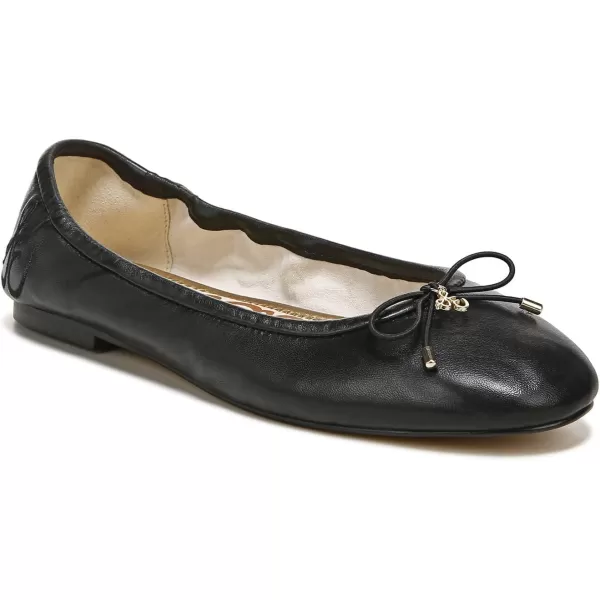 Sam Edelman Womens Felicia Ballet FlatsBlack Leather