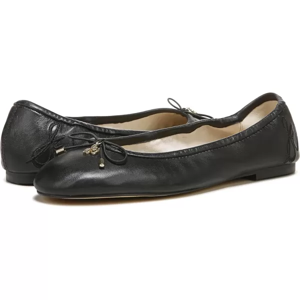 Sam Edelman Womens Felicia Ballet FlatsBlack Leather