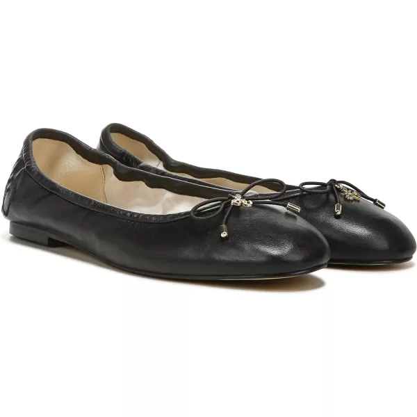 Sam Edelman Womens Felicia Ballet FlatsBlack Leather