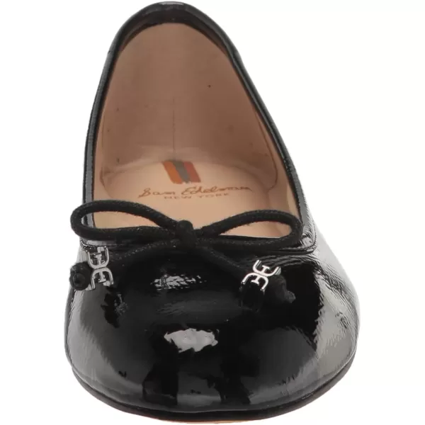 Sam Edelman Womens Felicia Ballet FlatsBlack Patent Luxe