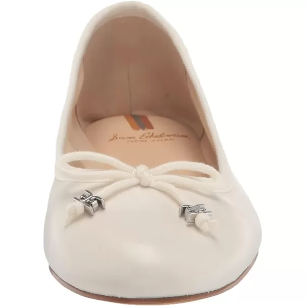 Sam Edelman Womens Felicia Ballet FlatsBright White Luxe