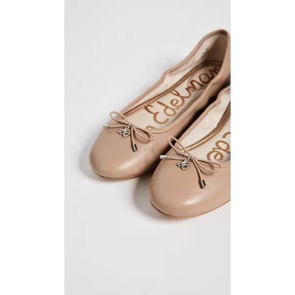 Sam Edelman Womens Felicia Ballet FlatsCarmine Rose Leather