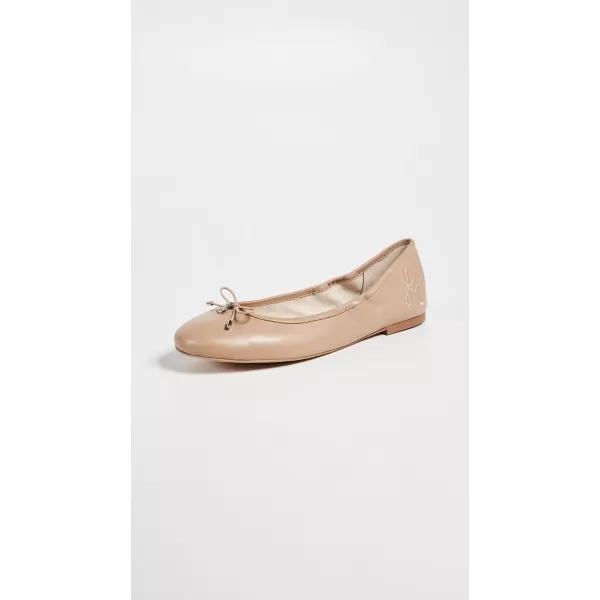 Sam Edelman Womens Felicia Ballet FlatsCarmine Rose Leather