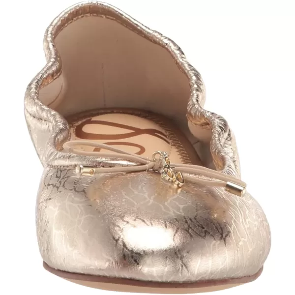 Sam Edelman Womens Felicia Ballet FlatsGold Leaf