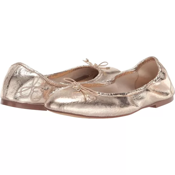 Sam Edelman Womens Felicia Ballet FlatsGold Leaf