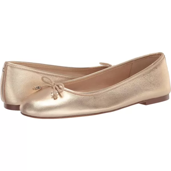 Sam Edelman Womens Felicia Ballet FlatsGold Leaf Luxe