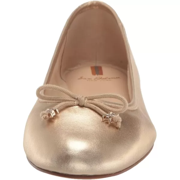 Sam Edelman Womens Felicia Ballet FlatsGold Leaf Luxe