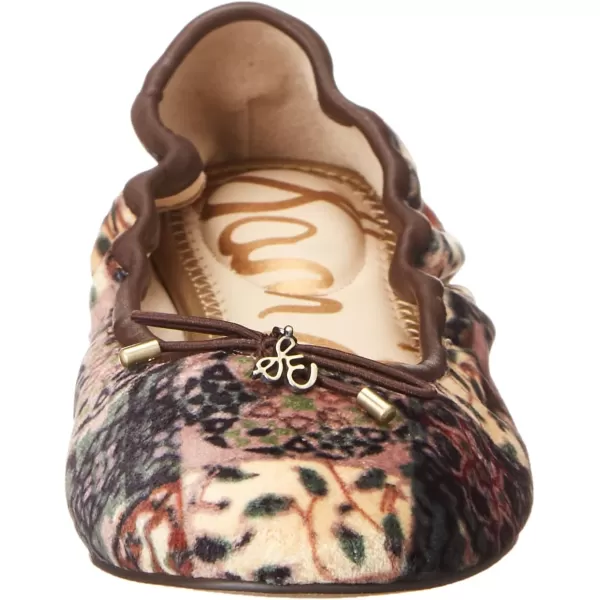 Sam Edelman Womens Felicia Ballet FlatsIvory Multi