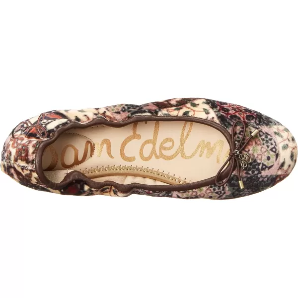 Sam Edelman Womens Felicia Ballet FlatsIvory Multi