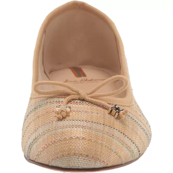 Sam Edelman Womens Felicia Ballet FlatsNatural Multi Luxe