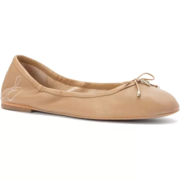 Sam Edelman Womens Felicia Ballet FlatsNude Leather