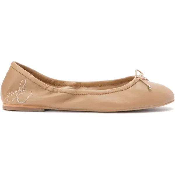 Sam Edelman Womens Felicia Ballet FlatsNude Leather