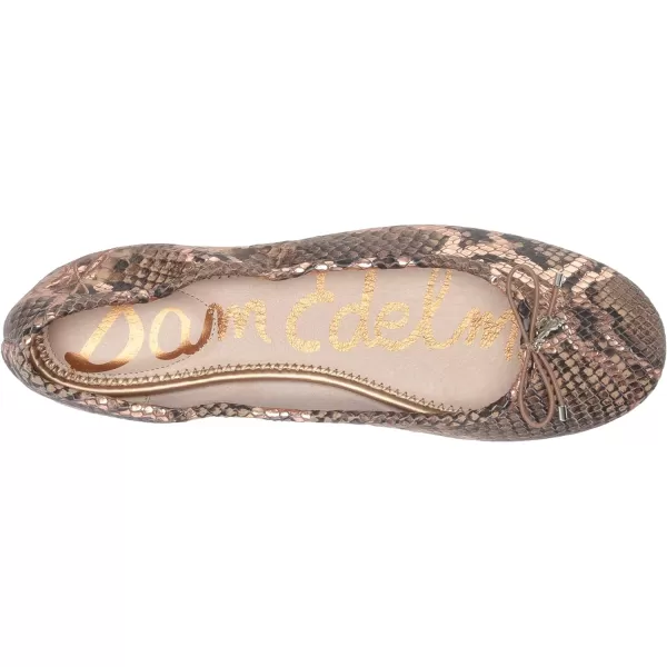 Sam Edelman Womens Felicia Ballet FlatsPraline Multi Snake Print