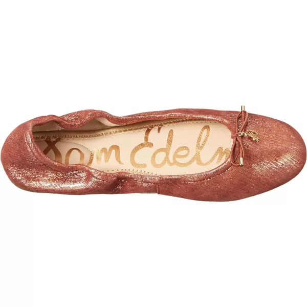 Sam Edelman Womens Felicia Ballet FlatsRust Pink