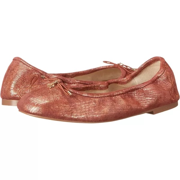 Sam Edelman Womens Felicia Ballet FlatsRust Pink