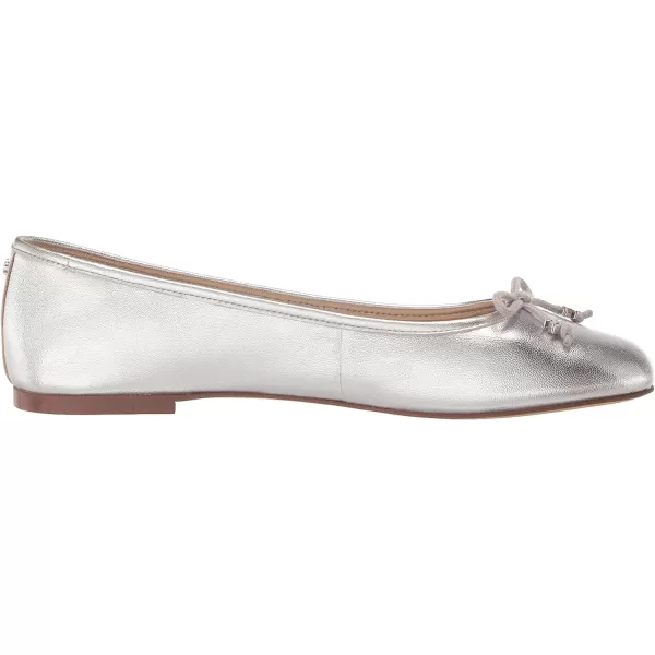 Sam Edelman Womens Felicia Ballet FlatsSoft Silver Luxe