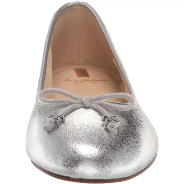 Sam Edelman Womens Felicia Ballet FlatsSoft Silver Luxe