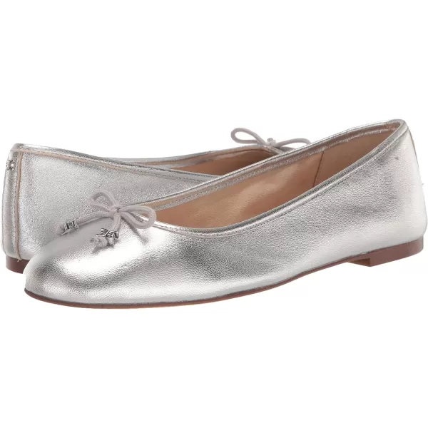 Sam Edelman Womens Felicia Ballet FlatsSoft Silver Luxe