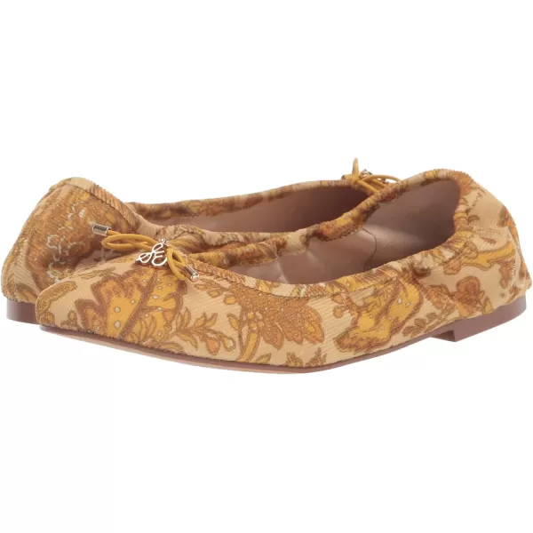 Sam Edelman Womens Felicia Ballet FlatsTumeric