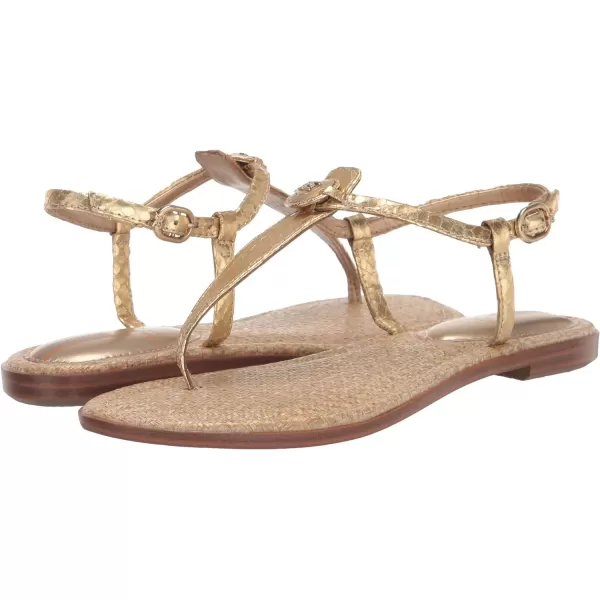 Sam Edelman Womens Gigi Thong SandalGold Signet