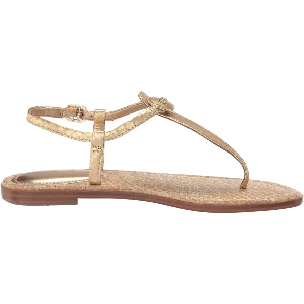 Sam Edelman Womens Gigi Thong SandalGold Signet