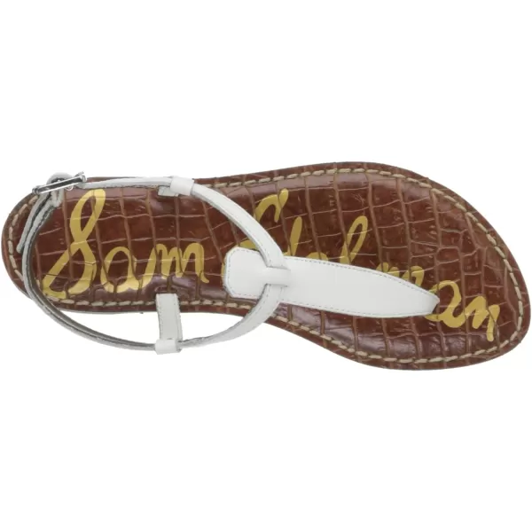 Sam Edelman Womens Gigi Thong SandalSnow White Leather